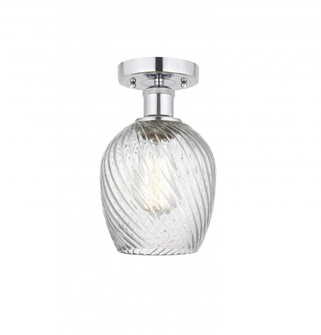Salina - 1 Light - 6 inch - Polished Chrome - Semi-Flush Mount (3442|616-1F-PC-G292)