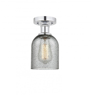 Caledonia - 1 Light - 5 inch - Polished Chrome - Semi-Flush Mount (3442|616-1F-PC-G257)