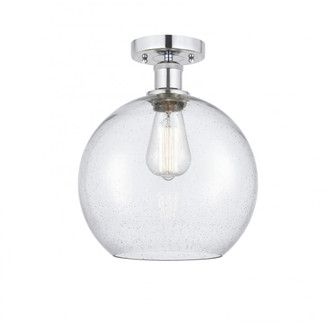 Athens - 1 Light - 10 inch - Polished Chrome - Semi-Flush Mount (3442|616-1F-PC-G124-10)