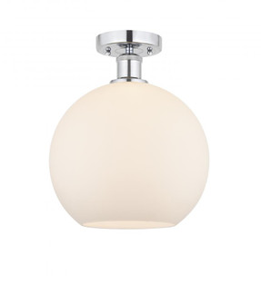 Athens - 1 Light - 10 inch - Polished Chrome - Semi-Flush Mount (3442|616-1F-PC-G121-10)
