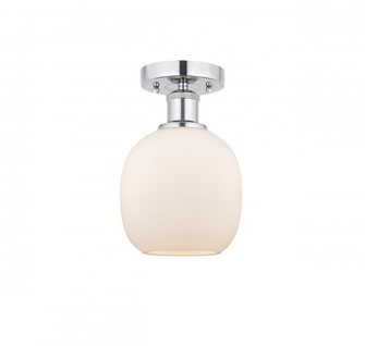 Belfast - 1 Light - 6 inch - Polished Chrome - Semi-Flush Mount (3442|616-1F-PC-G101)