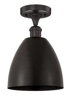 Bristol - 1 Light - 9 inch - Oil Rubbed Bronze - Semi-Flush Mount (3442|616-1F-OB-MBD-9-OB)