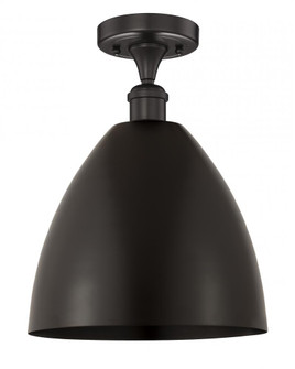Bristol - 1 Light - 12 inch - Oil Rubbed Bronze - Semi-Flush Mount (3442|616-1F-OB-MBD-12-OB)