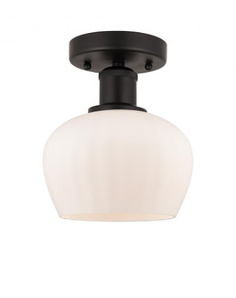 Fenton - 1 Light - 7 inch - Oil Rubbed Bronze - Semi-Flush Mount (3442|616-1F-OB-G91)