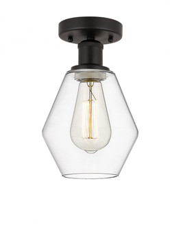 Cindyrella - 1 Light - 6 inch - Oil Rubbed Bronze - Semi-Flush Mount (3442|616-1F-OB-G652-6)