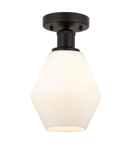 Cindyrella - 1 Light - 6 inch - Oil Rubbed Bronze - Semi-Flush Mount (3442|616-1F-OB-G651-6)