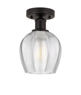 Norfolk - 1 Light - 6 inch - Oil Rubbed Bronze - Semi-Flush Mount (3442|616-1F-OB-G462-6)