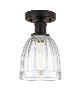 Brookfield - 1 Light - 6 inch - Oil Rubbed Bronze - Semi-Flush Mount (3442|616-1F-OB-G442)