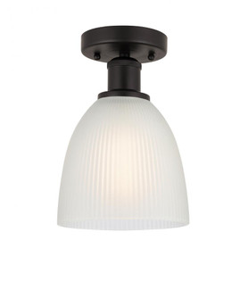 Castile - 1 Light - 6 inch - Oil Rubbed Bronze - Semi-Flush Mount (3442|616-1F-OB-G381)