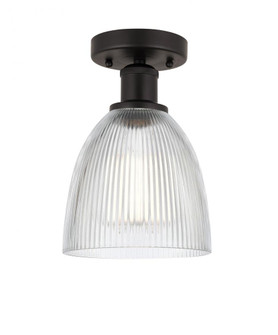 Castile - 1 Light - 6 inch - Oil Rubbed Bronze - Semi-Flush Mount (3442|616-1F-OB-G382)