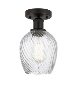 Salina - 1 Light - 6 inch - Oil Rubbed Bronze - Semi-Flush Mount (3442|616-1F-OB-G292)