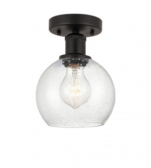 Athens - 1 Light - 6 inch - Oil Rubbed Bronze - Semi-Flush Mount (3442|616-1F-OB-G124-6)