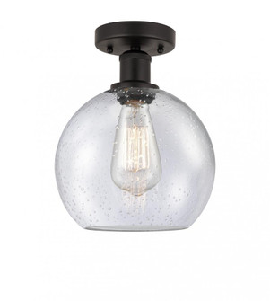 Athens - 1 Light - 8 inch - Oil Rubbed Bronze - Semi-Flush Mount (3442|616-1F-OB-G124-8)