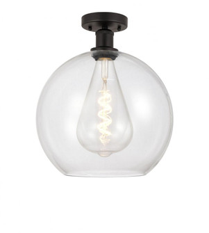 Athens - 1 Light - 12 inch - Oil Rubbed Bronze - Semi-Flush Mount (3442|616-1F-OB-G122-12)