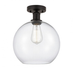 Athens - 1 Light - 10 inch - Oil Rubbed Bronze - Semi-Flush Mount (3442|616-1F-OB-G122-10)