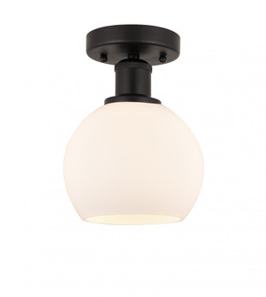 Athens - 1 Light - 6 inch - Oil Rubbed Bronze - Semi-Flush Mount (3442|616-1F-OB-G121-6)