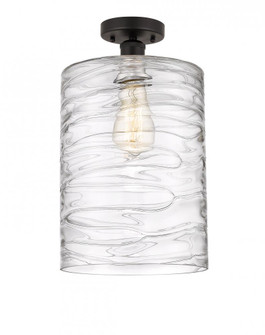 Cobbleskill - 1 Light - 9 inch - Oil Rubbed Bronze - Semi-Flush Mount (3442|616-1F-OB-G1113-L)