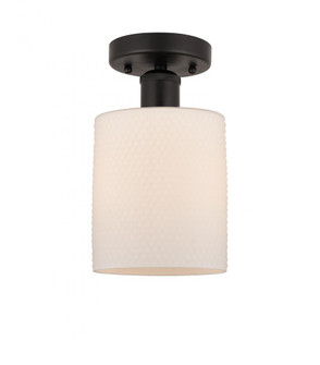 Cobbleskill - 1 Light - 5 inch - Oil Rubbed Bronze - Semi-Flush Mount (3442|616-1F-OB-G111)