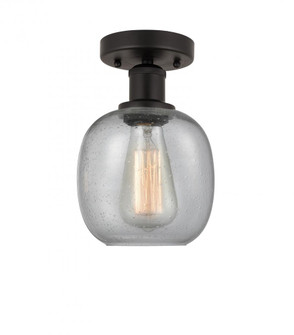 Belfast - 1 Light - 6 inch - Oil Rubbed Bronze - Semi-Flush Mount (3442|616-1F-OB-G104)