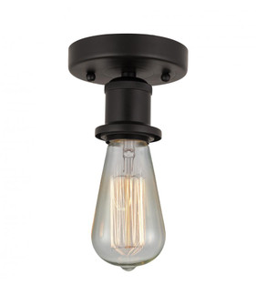 Bare Bulb - 1 Light - 2 inch - Oil Rubbed Bronze - Semi-Flush Mount (3442|616-1F-OB)