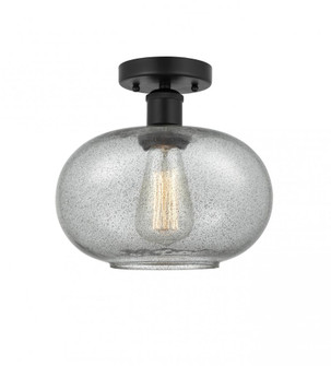 Gorham - 1 Light - 10 inch - Matte Black - Semi-Flush Mount (3442|616-1F-BK-G247)
