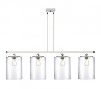Cobbleskill - 4 Light - 48 inch - White Polished Chrome - Stem hung - Island Light (3442|516-4I-WPC-G112-L)