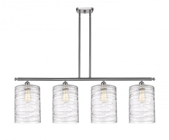 Cobbleskill - 4 Light - 48 inch - Brushed Satin Nickel - Stem hung - Island Light (3442|516-4I-SN-G1113-L)