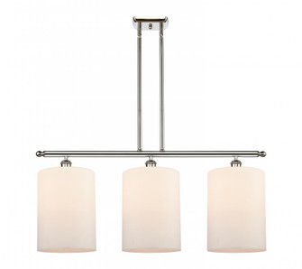 Cobbleskill - 3 Light - 36 inch - Polished Nickel - Stem hung - Island Light (3442|516-3I-PN-G111-L)