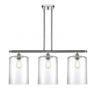 Cobbleskill - 3 Light - 36 inch - Polished Chrome - Stem hung - Island Light (3442|516-3I-PC-G112-L)