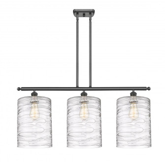 Cobbleskill - 3 Light - 36 inch - Oil Rubbed Bronze - Stem hung - Island Light (3442|516-3I-OB-G1113-L)
