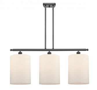 Cobbleskill - 3 Light - 36 inch - Matte Black - Stem hung - Island Light (3442|516-3I-BK-G111-L)