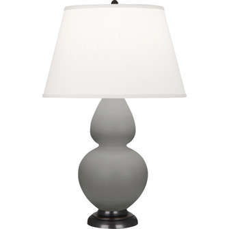 Matte Smokey Taupe Double Gourd Table Lamp (237|MST57)