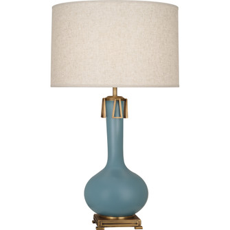Matte Steel Blue Athena Table Lamp (237|MOB92)