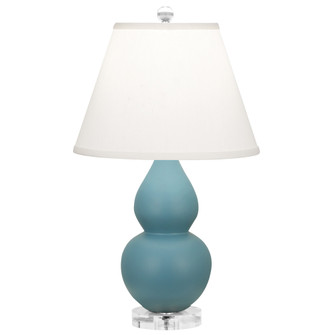 Matte Steel Blue Small Double Gourd Accent Lamp (237|MOB53)