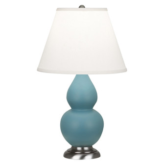 Matte Steel Blue Small Double Gourd Accent Lamp (237|MOB52)