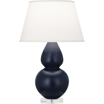 Matte Midnight Blue Double Gourd Table Lamp (237|MMB62)