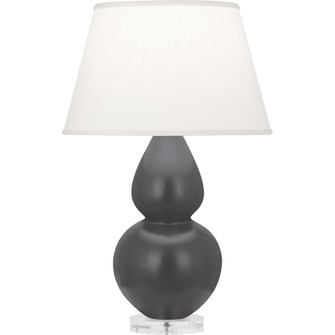 Matte Ash Double Gourd Table Lamp (237|MCR62)