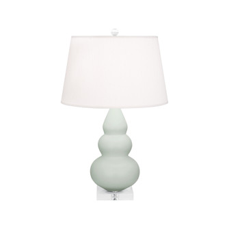 Matte Celadon Small Triple Gourd Accent Lamp (237|MCL33)