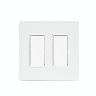Single Simple Switch Wall Plate and Gang Box - 20 Amp Per Pole (4304|EFSSPW2)