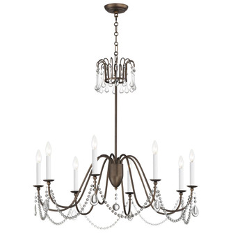 Plumette-Chandelier (19|12168CHB/CRY)