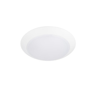 DISC ENERGY STAR LED FLUSH MOUNT 5CCT (16|FM-309-9CSJB-WT)