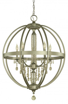 5-Light Matte Black Olivia Dining Chandelier (84|5715 MBLACK)