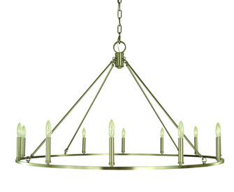 12-Light Brushed Nickel Midtown Dining Chandelier (84|5652 BN)