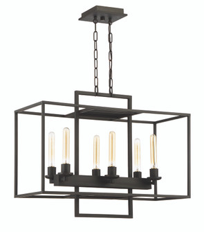 6 Light Linear Chandelier (20|41526-ABZ)