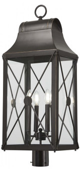 De Luz - 4 Light Outdoor Post Mount (10|73296-143C)