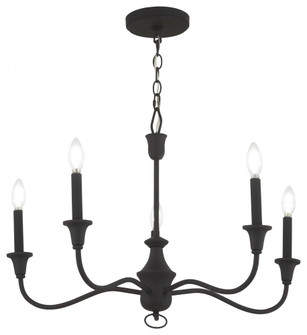 Halifax County - 5 Light, Chandelier Fixture in Metal (10|6255-076)