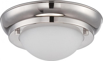 Poke - Mini LED Flush Fixture with Satin White Glass (81|62/513)