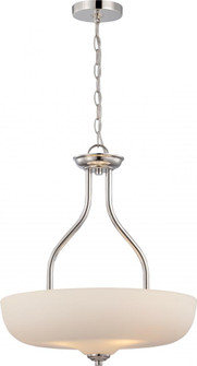 Kirk - 3 Light Pendant with Etched Opal Glass - LED Omni Included (81|62/385)