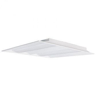 2X2 Emergency Backup; Double Basket LED Troffer Fixture; Wattage Selectable; CCT Selectable; Lumens (81|65/696)