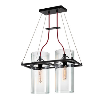 2-Light Rectangle Pendant (107|4762.25)